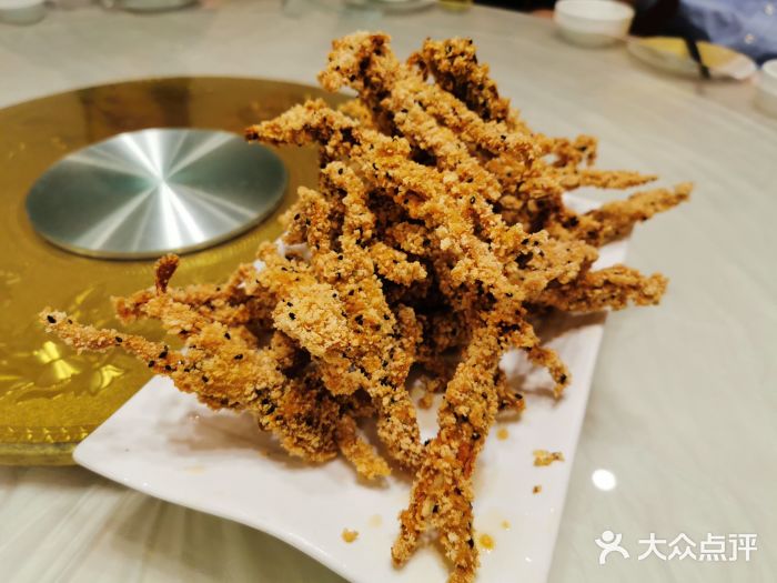 百香聚特色菜炸青蛙图片