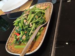 虾酱炒空心菜-simply thai天泰(静安嘉里中心店)