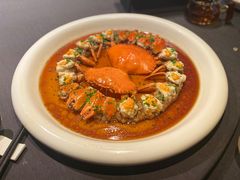 糟骨头黑豚肉碎蒸膏蟹-上海滩餐厅(BFC外滩金融中心店)