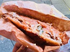 灯盏糕咸蛋牛肉-扁头灯盏糕