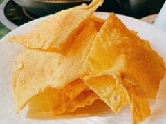 油炸豆皮-老灶堂文创火锅(文艺路店)