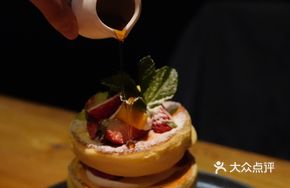 Seasonal Fruit French Toast Pancake