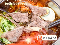 -吉林延边牛肉汤饭，大冷面