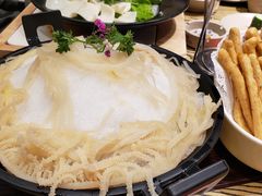 绿色鲜毛肚-唐尧老火锅(坞城路店)