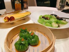 蟹肉菠菜鲜虾饺-皇朝会.经典传统粤菜(外滩店)
