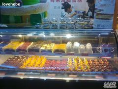 柜台摆的慕思-幸福西饼面包茶饮(车公庙店)