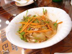 鸡丝拉皮-烤肉季饭庄
