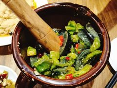 擂椒皮蛋-海荣锅贴馆(五味十字店)