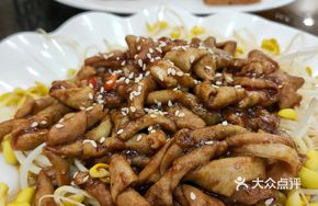 Black Bean Sauce Baked Goose Intestine