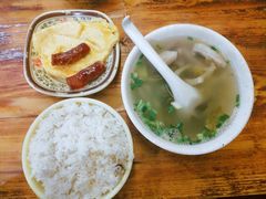 标配酸菜猪杂汤饭-陈记汤饭(水巷口店)