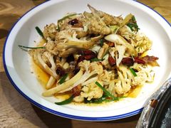 有机花菜-小稻田辣椒炒肉(大浪商业中心店)