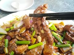 熘三样-龙香居海鲜家常菜饭店·特色驴肉·古城浑锅