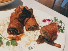 捞汁紫豆卷-若蘭慈·无国界素食料理(欢乐海岸店)