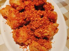 w招牌椒盐牛蛙-新大咀港式茶餐厅(宝山万达店)