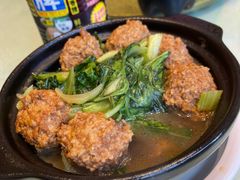 黄花菜红烧肉圆-人全到南京本帮菜馆(云锦路店)