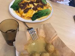 滑蛋牛肉饭-传屋记茶餐厅(世纪年华店)