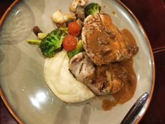 烤鸡胸配肉汁蘑菇酱-bluefrog蓝蛙(悠唐购物中心店)