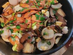 铁盘香煎黑牛肝菌-云海肴云南菜(花园城店)