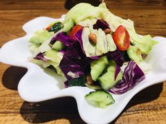-东来菜馆•手抓海鲜家常菜•海鲜锅贴(鸽子窝店)