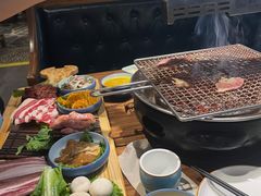 -明洞阿姨·韩式酱蟹烤肉·创意料理(三元桥店)