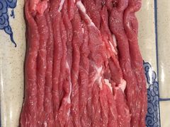 手切苏尼特羊后腿肉-宣武小院涮肉(前门店)