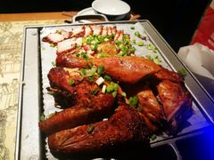 绿茶葱香烤肉烤鸡双拼-绿茶餐厅(领展购物广场·中关村店)