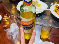 -东来菜馆•手抓海鲜家常菜•海鲜锅贴(鸽子窝店)