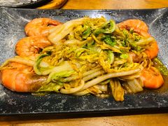 大虾烧白菜-老东镇啤酒屋海鲜加工·蒸汽海鲜·海鲜烧烤(台东店)