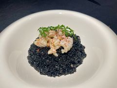 奶油墨鱼汁烩饭-小火花·干式熟成牛排馆Spark SteakHouse(剑桥郡店)