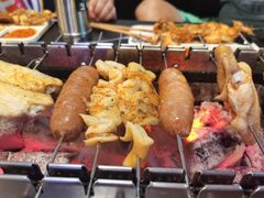 -長壹旋转烤吧 农家鸡火锅