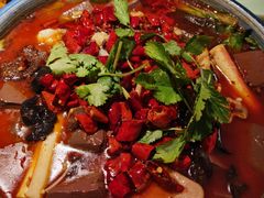 海鲜毛血旺-绿茶餐厅(西单老佛爷店)