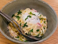 奶油培根半熟蛋意面-EN SPACE恩空间