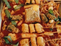 鱼饼火山炒年糕-包装马车·韩国料理·포장마차