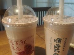 西洋参黄芪牛乳茶-长春堂顺时而饮(前门店)