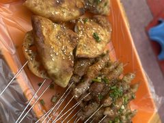 烤烧饼-咱家烤面筋