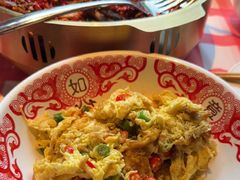 青红椒炒鸡蛋-恰八斗·猛火长沙菜(国贸店)