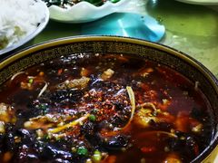 水煮肉片-洪霞餐馆