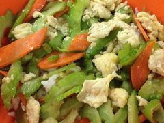 苦瓜鸡蛋盖饭-第二外国语学院-韩国餐厅(朝阳路店)