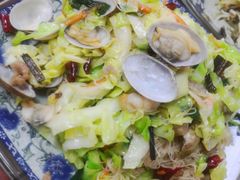 海鲜炒兴化粉-福州人铭小吃