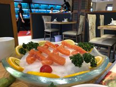 三文鱼刺身-南海渔家•海鲜•正宗海南菜(海棠湾店)