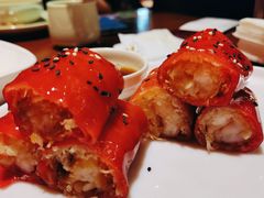 红米脆皮鲜虾肠-蝴蝶里·粤菜·点心(龙湖天街&滨江店)