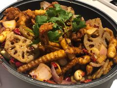 干锅牛蛙-渝蛙馆(新百店)
