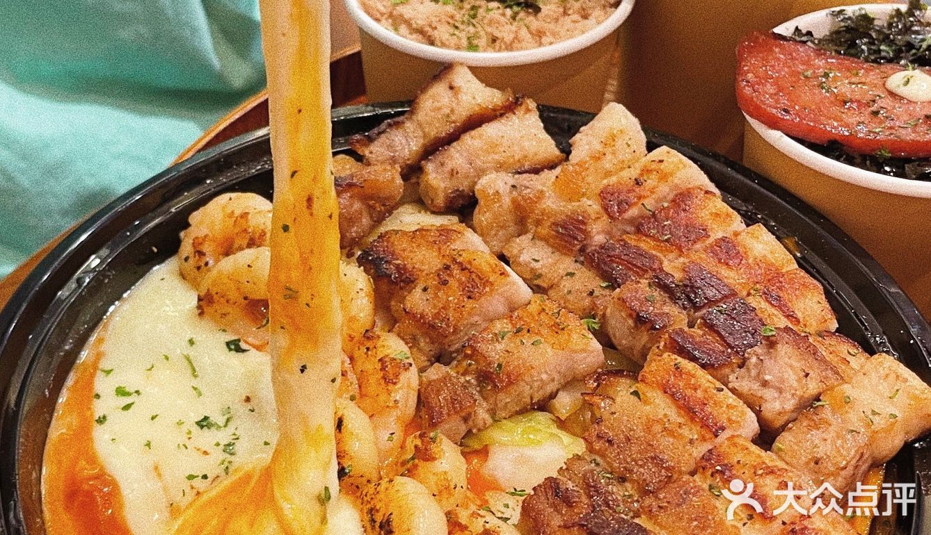 广州探店|芝士年糕烤肉拼盘！隐藏的平价韩料！