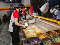 自助取餐区-四环冷面王(西单华威约饭街店)