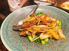 葱姜芥蓝羊腿肉-浙江安吉JW万豪酒店·万豪中餐厅