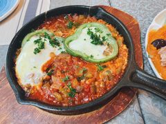 Shakshuka&nbsp;Eggs&nbsp;铁板沙苏卡鸡蛋-La Medina餐厅(亮马河南路店)