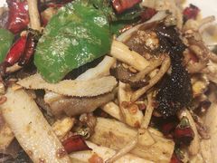 椒香炒牛肚牛舌-十三式重庆江湖菜(金茂览秀城店)