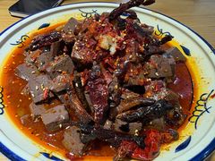 辣子蒜血旺-蓝田印象