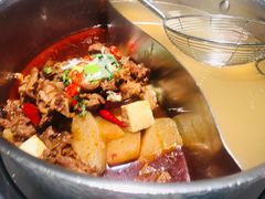 特色牛腩鸳鸯锅-左庭右院鲜牛肉火锅(环球港店)
