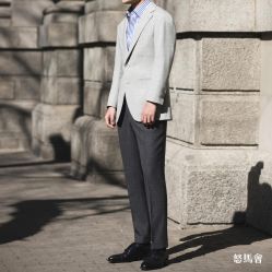 点击看大图 -怒马会 全麻衬西装高级定制